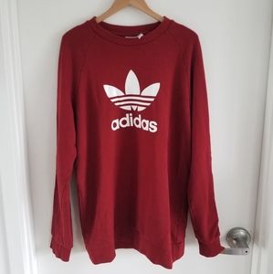 Adidas Flower Logo Raglan Pullover